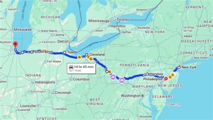 How Far Is New York From Ohio By Plane