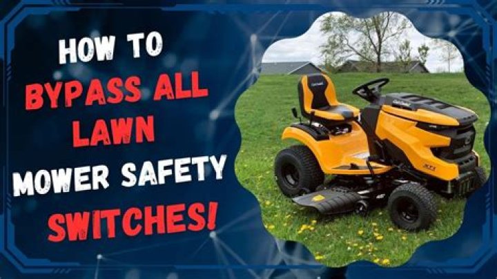 How To Bypass Safety Switches On Husqvarna Riding Mower