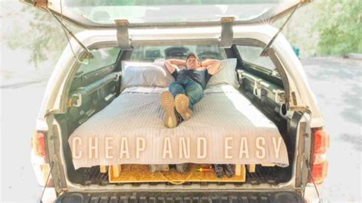 How To Convert The Rear Seat Of A Truck Into A Camping Bed