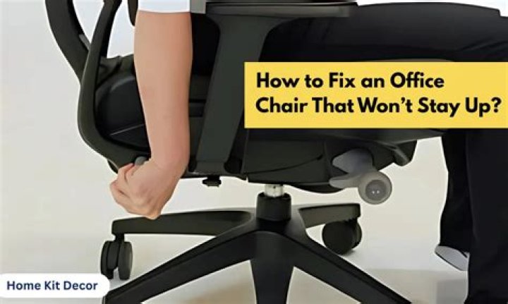 How To Fix A Computer Chair That Won’t Stay Up