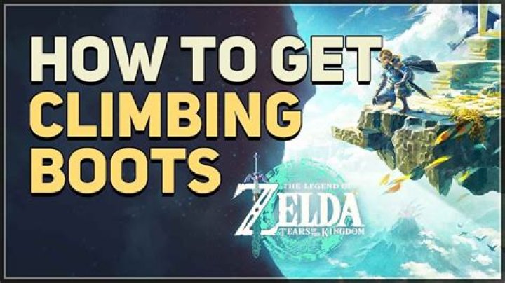 How To Get Climbing Boots Botw