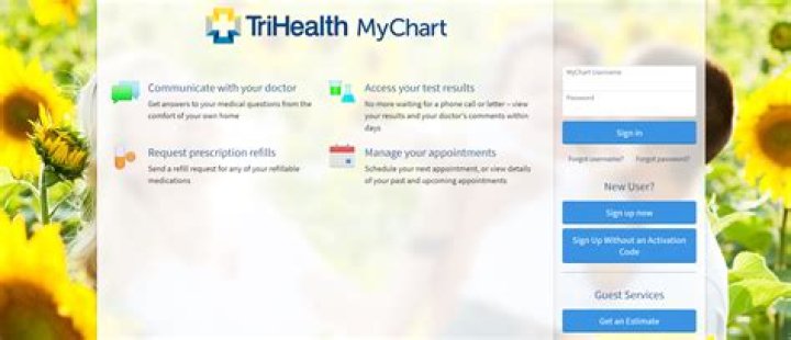 How To Get Tri Health My Chart Acct