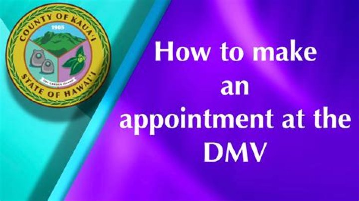 How To Make An Appointment At The Dmv Nj