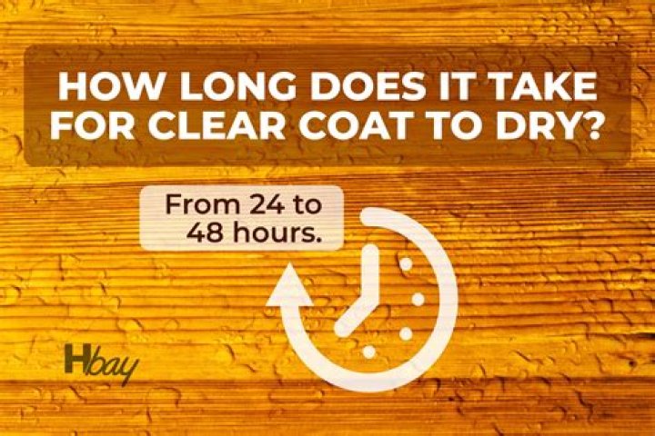 Question: How Long For Clear Coat To Dry Before Sanding