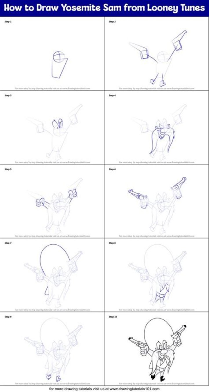 Question: How To Draw Yosemite Sam
