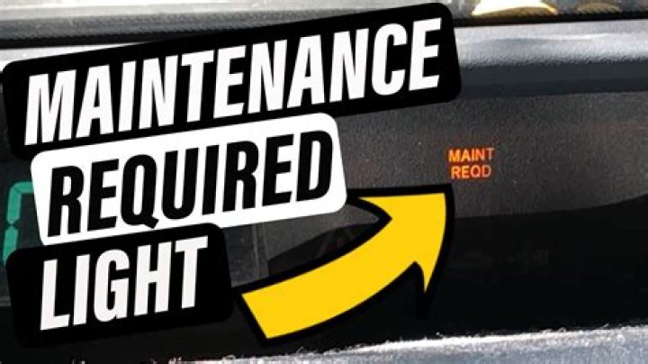 Question: How To Reset Maintenance Reqd Light On 2012 Prius V