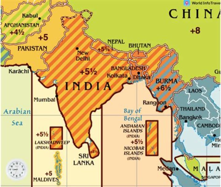 Question: What Time Is In India