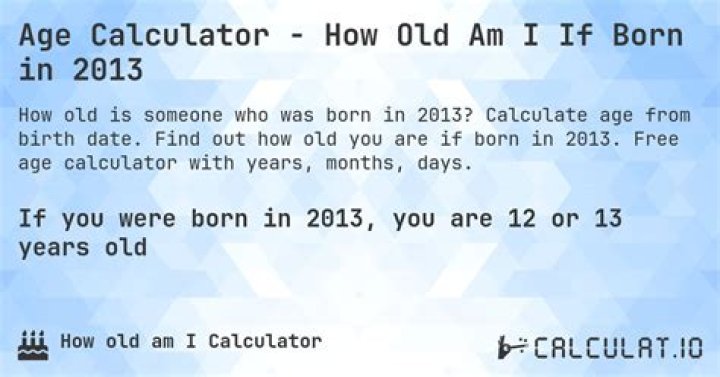 Question: What Year Are You Born If Your 18