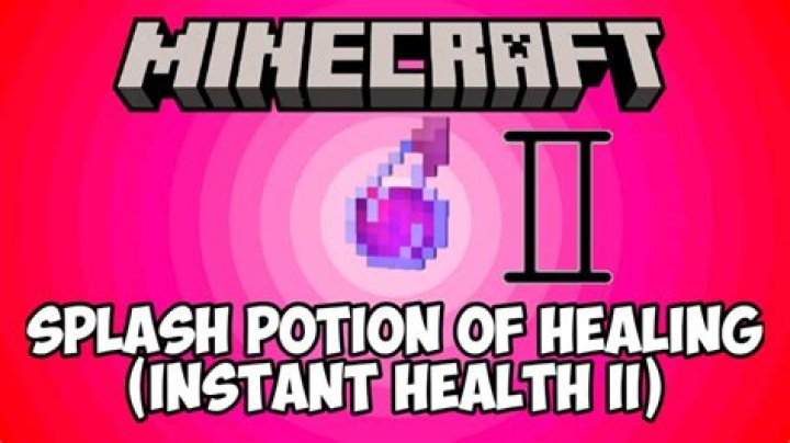 Quick Answer: Can You Make Instant Health Pot Tier 2 Splash