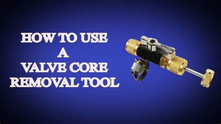 Quick Answer: How To Remove A Valve Stem Core Without A Tool