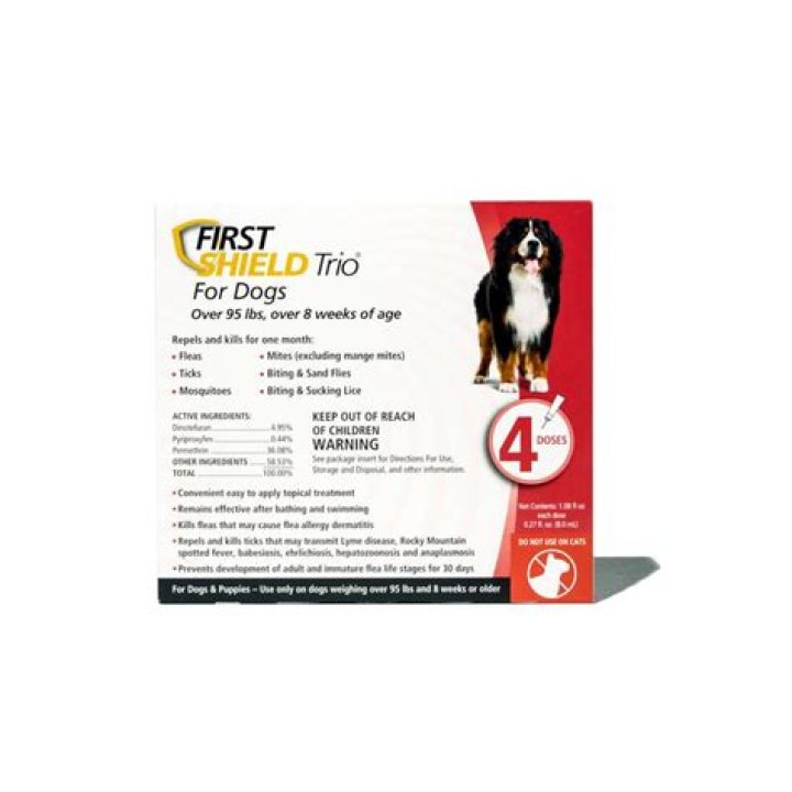 Quick Answer: How To Use First Shield Trio For Dogs