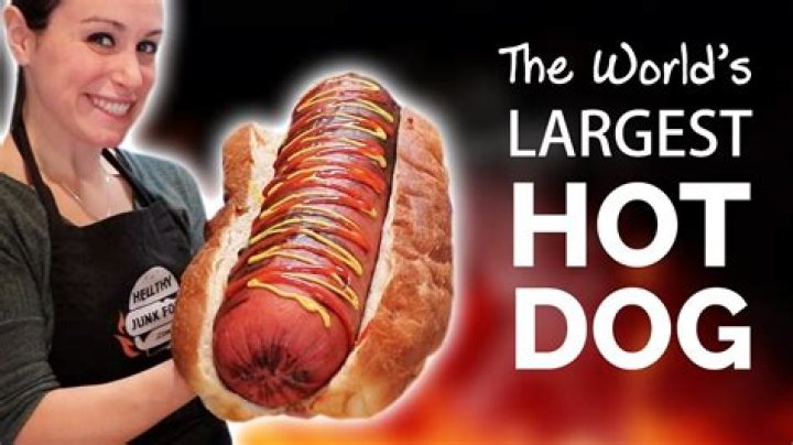 Quick Answer: What Is The Largest Hot Dog Ever Made