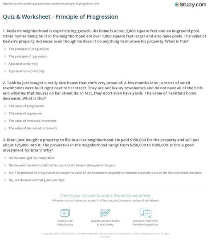 Quick Answer: What Is The Principle Of Progression