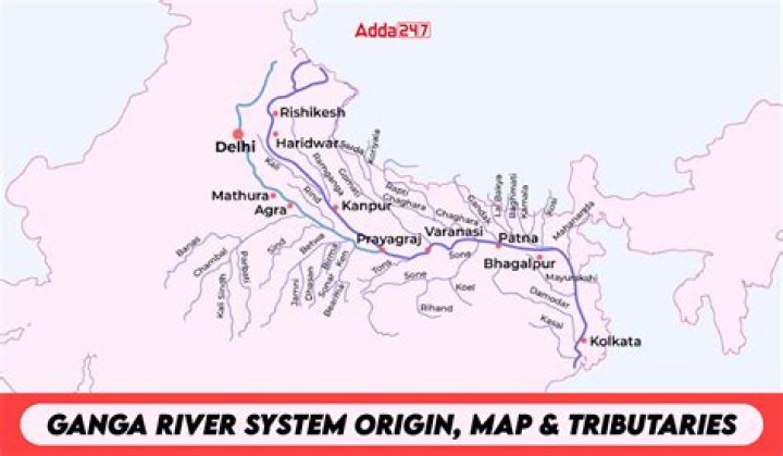 Quick Answer: Where Is The Ganges River On A Map