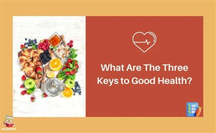 What Are The Three Keys To Good Health