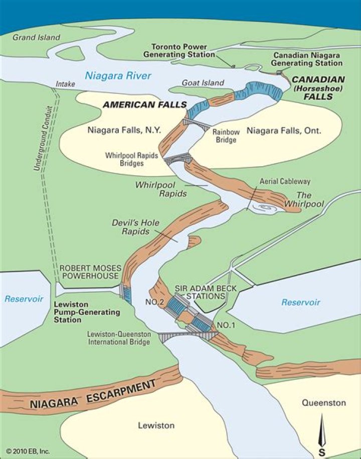 Where Is The Niagara Falls Located